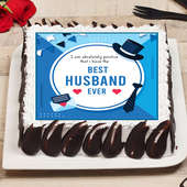 Best Husband Ever Poster Cake